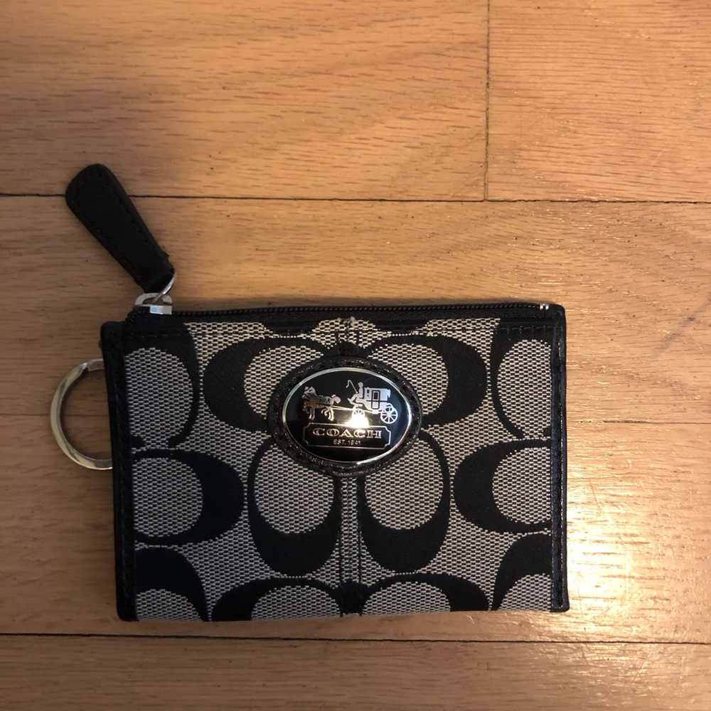 Black Coach Wallet